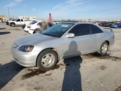 Honda Civic salvage cars for sale: 2001 Honda Civic SI