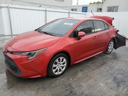 Salvage cars for sale at Opa Locka, FL auction: 2021 Toyota Corolla LE