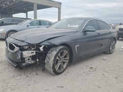 Salvage cars for sale at West Palm Beach, FL auction: 2016 BMW 428 I Gran Coupe Sulev