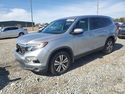 Salvage cars for sale at Tifton, GA auction: 2017 Honda Pilot EXL