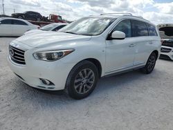 Salvage cars for sale at Arcadia, FL auction: 2015 Infiniti QX60