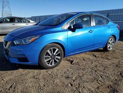 Salvage cars for sale at Adelanto, CA auction: 2021 Nissan Versa SV