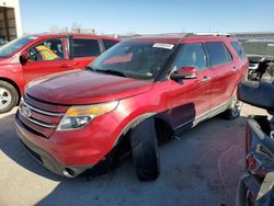 Salvage cars for sale at Kansas City, KS auction: 2014 Ford Explorer Limited