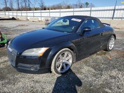 Salvage cars for sale at Spartanburg, SC auction: 2008 Audi TT 2.0T