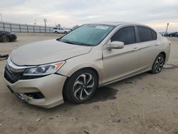 Honda Vehiculos salvage en venta: 2016 Honda Accord EXL