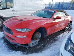 Ford salvage cars for sale: 2018 Ford Mustang