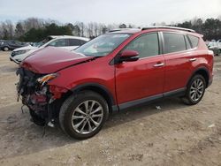 Toyota rav4 Limited salvage cars for sale: 2016 Toyota Rav4 Limited