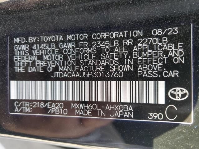 2023 Toyota Prius LE