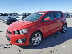 Chevrolet salvage cars for sale: 2013 Chevrolet Sonic LTZ