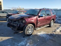 Salvage cars for sale at Kansas City, KS auction: 2006 Ford Explorer Limited