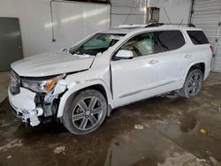 GMC Vehiculos salvage en venta: 2018 GMC Acadia Denali