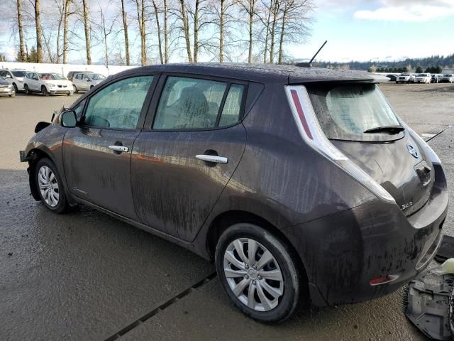 2016 Nissan Leaf S