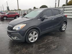 Salvage cars for sale at Miami, FL auction: 2016 Buick Encore