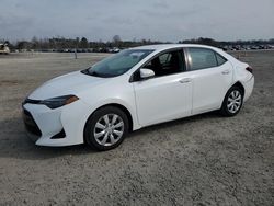 Salvage cars for sale at Lumberton, NC auction: 2019 Toyota Corolla L