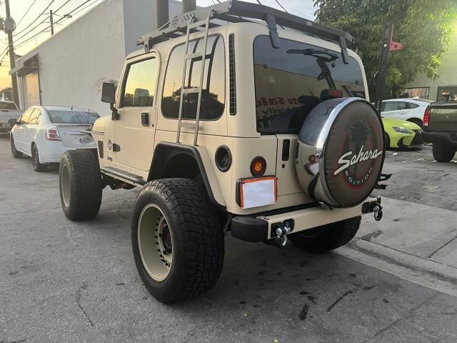 2000 Jeep Wrangler / TJ Sahara