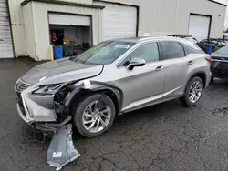 Salvage cars for sale at Woodburn, OR auction: 2019 Lexus RX 450H Base