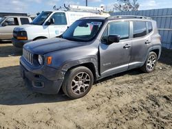 Jeep Renegade Latitude salvage cars for sale: 2017 Jeep Renegade Latitude