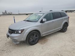 Salvage cars for sale at New Braunfels, TX auction: 2020 Dodge Journey Crossroad