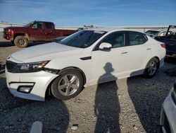 Salvage cars for sale at Earlington, KY auction: 2015 KIA Optima LX