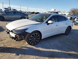 Salvage cars for sale at Oklahoma City, OK auction: 2021 Hyundai Sonata Limited