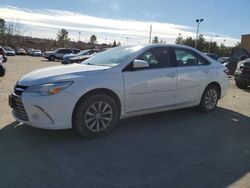 Salvage cars for sale at Gaston, SC auction: 2017 Toyota Camry LE