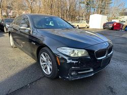 Salvage cars for sale at Mendon, MA auction: 2016 BMW 528 XI