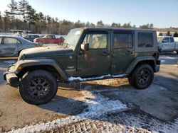 Salvage cars for sale at Windham, ME auction: 2007 Jeep Wrangler Sahara