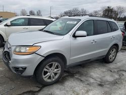 Salvage cars for sale at Moraine, OH auction: 2011 Hyundai Santa FE Limited