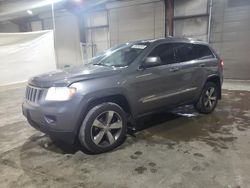 Salvage cars for sale at North Billerica, MA auction: 2012 Jeep Grand Cherokee Laredo