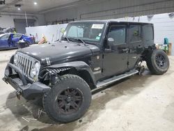 Jeep salvage cars for sale: 2012 Jeep Wrangler Unlimited Sahara