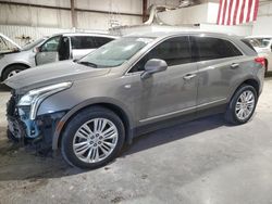 Salvage cars for sale at Tulsa, OK auction: 2017 Cadillac XT5 Premium Luxury