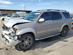 Salvage cars for sale at Grand Prairie, TX auction: 2002 Toyota Sequoia SR5