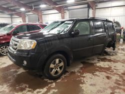 Salvage cars for sale at Lansing, MI auction: 2009 Honda Pilot EXL