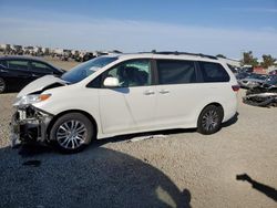 Salvage cars for sale at San Diego, CA auction: 2019 Toyota Sienna XLE