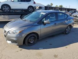 Salvage cars for sale at Fresno, CA auction: 2021 Nissan Versa SV