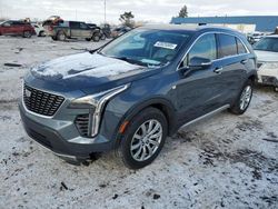 Salvage cars for sale at Woodhaven, MI auction: 2019 Cadillac XT4 Premium Luxury