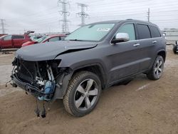 Salvage cars for sale from Copart Elgin, IL: 2015 Jeep Grand Cherokee Limited