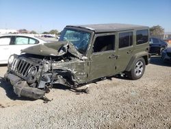 Salvage cars for sale at San Diego, CA auction: 2016 Jeep Wrangler Unlimited Sahara