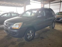 KIA Vehiculos salvage en venta: 2007 KIA Sportage LX