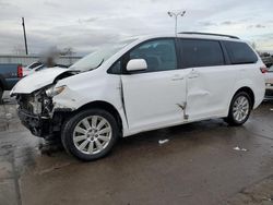 Salvage cars for sale at Littleton, CO auction: 2017 Toyota Sienna LE