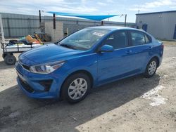 Salvage cars for sale at Eldridge, IA auction: 2023 KIA Rio LX