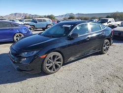 Salvage cars for sale at Las Vegas, NV auction: 2019 Honda Civic Sport