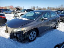 Salvage cars for sale at Columbus, OH auction: 2015 Honda Civic LX