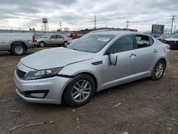 Vehiculos salvage en venta de Copart Chicago Heights, IL: 2013 KIA Optima LX