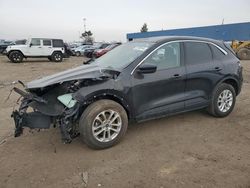 Salvage cars for sale at Woodhaven, MI auction: 2020 Ford Escape SE