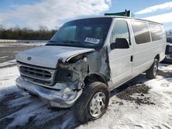 Salvage trucks for sale at Fredericksburg, VA auction: 2000 Ford Econoline E350 Super Duty Wagon