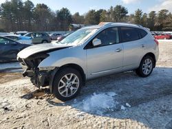 Salvage cars for sale from Copart Mendon, MA: 2011 Nissan Rogue S