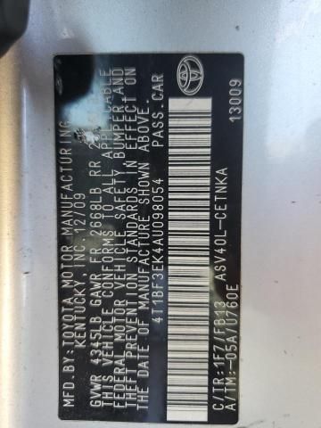 2010 Toyota Camry Base