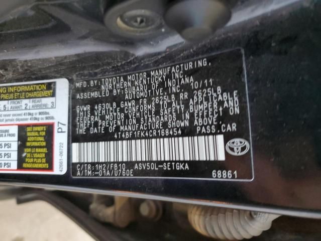 2012 Toyota Camry Base