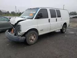 Chevrolet Vehiculos salvage en venta: 2005 Chevrolet Express G2500